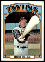 1972 Topps Base Set #611 Rich Reese