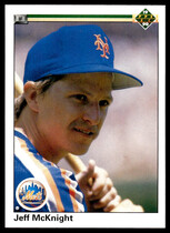 1990 Upper Deck Base Set #162 Jeff McKnight