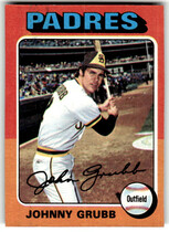 1975 Topps Base Set #298 Johnny Grubb