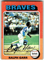 1975 Topps Base Set #550 Ralph Garr