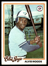 1978 Topps Base Set #121 Alvis Woods