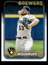 2024 Topps Base Set #103 Brandon Woodruff