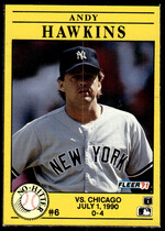 1991 Fleer Wax Box Cards #6 Andy Hawkins