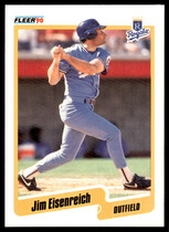 1990 Fleer Base Set #106 Jim Eisenreich