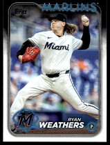 2024 Topps Update #US103 Ryan Weathers