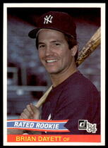 1984 Donruss Base Set #45 Brian Dayett