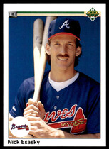 1990 Upper Deck Base Set #758 Nick Esasky