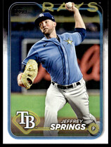 2024 Topps Update #US74 Jeffrey Springs