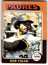 1975 Topps Base Set #402 Bob Tolan