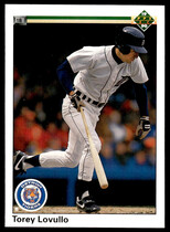 1990 Upper Deck Base Set #332 Torey Lovullo