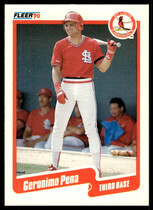 1990 Fleer Update #U-52 Geronimo Pena