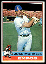 1976 Topps Base Set #418 Jose Morales