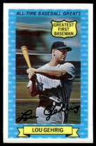 1972 Kelloggs ATG #13 Lou Gehrig
