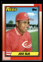 1990 Topps Base Set #627 Jose Rijo