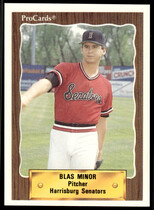 1990 ProCards Harrisburg Senators #1189 Blas Minor
