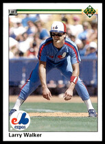 1990 Upper Deck Base Set #466 Larry Walker