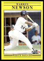 1991 Fleer Update #U-14 Warren Newson