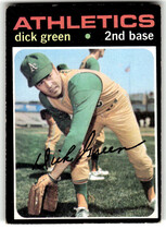 1971 Topps Base Set #258 Dick Green