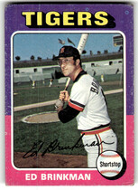 1975 Topps Base Set #439 Ed Brinkman