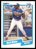1990 Fleer Update #U-130 Mark Whiten