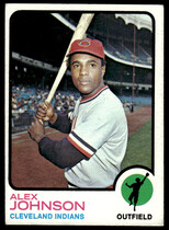 1973 Topps Base Set #425 Alex Johnson