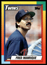 1990 Topps Traded #66T Fred Manrique