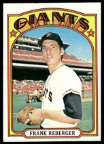 1972 Topps Base Set #548 Frank Reberger