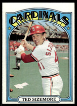 1972 Topps Base Set #514 Ted Sizemore