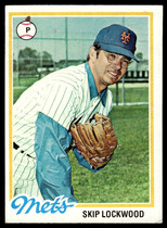 1978 Topps Base Set #379 Skip Lockwood
