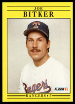 1991 Fleer Base Set #281 Joe Bitker