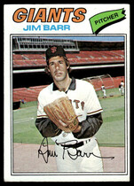 1977 Topps Base Set #609 Jim Barr