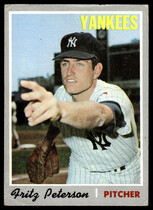 1970 Topps Base Set #142 Fritz Peterson