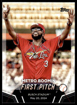 2024 Topps Update First Pitch #FP-9 Metro Boomin