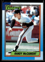 1990 Topps Base Set #361 Randy McCament