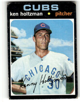 1971 Topps Base Set #410 Ken Holtzman