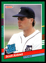 1991 Donruss Base Set #422 Scott Aldred