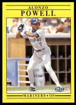 1991 Fleer Update #U-55 Alonzo Powell