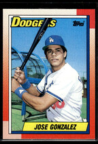 1990 Topps Base Set #98 Jose Gonzalez