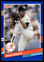 1991 Donruss Base Set #354 Dave Eiland
