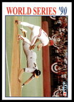 1991 Fleer World Series #5 Chris Sabo