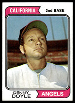 1974 Topps Base Set #552 Denny Doyle