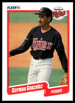 1990 Fleer Base Set #376 German Gonzalez
