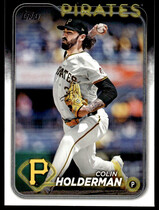 2024 Topps Update #US172 Colin Holderman