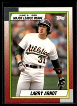 1990 Topps Debut 89 #7 Larry Arndt