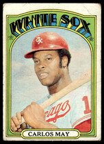1972 Topps Base Set #525 Carlos May