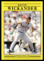 1991 Fleer Base Set #385 Kevin Wickander