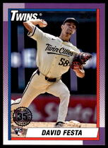 2025 Topps 1990 Topps #T90-67 David Festa