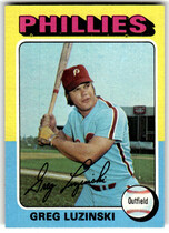 1975 Topps Base Set #630 Greg Luzinski