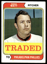 1974 Topps Traded #534 Eddie Watt