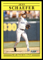 1991 Fleer Update #U-56 Jeff Schaefer